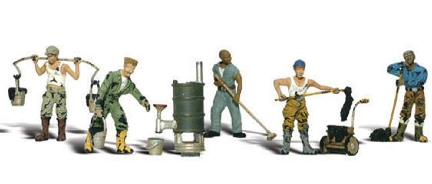 Woodland Scenics WA2128 N Gauge Figures - Roofers