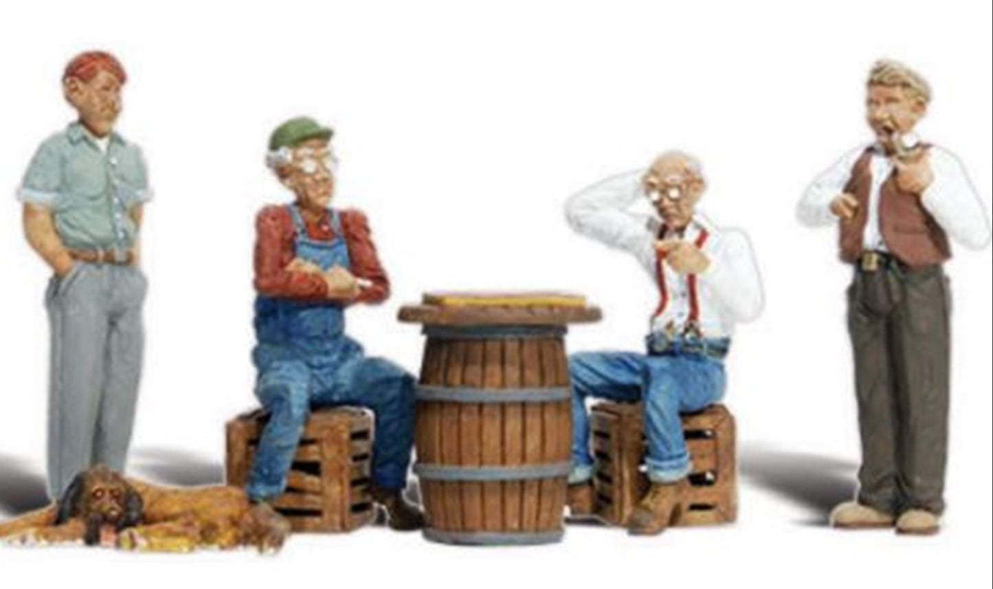 Woodland Scenics WA2132 N Gauge Figures - Checker Players
