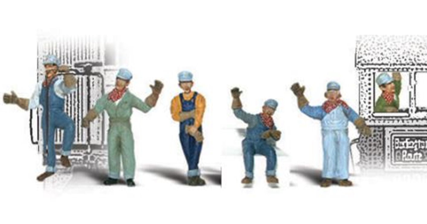 Woodland Scenics WA2153 N Gauge Figures - Engineers