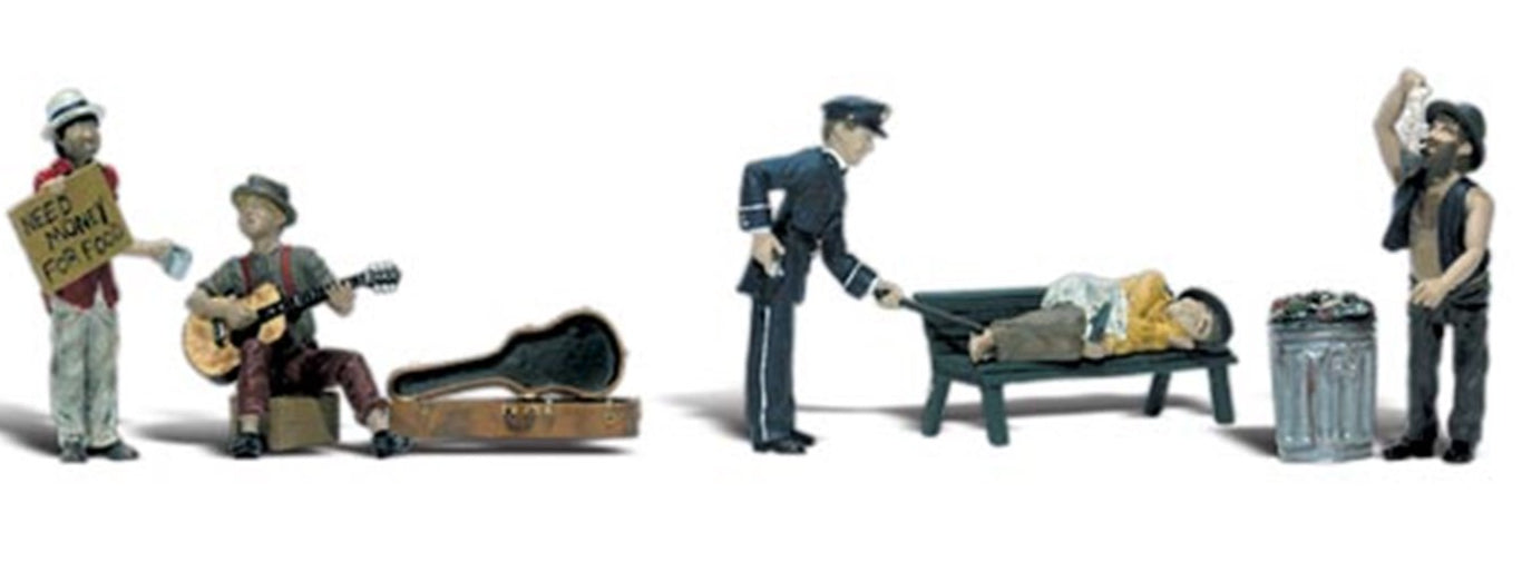 Woodland Scenics - O Gauge Park Bums