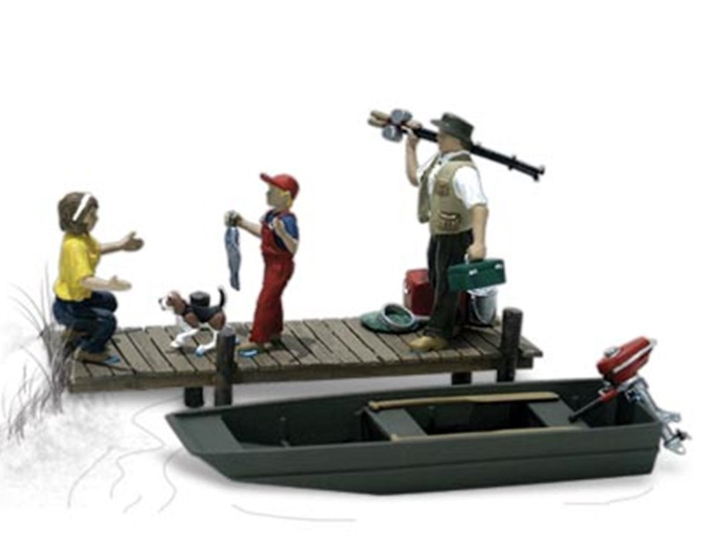 Woodland Scenics - O Gauge Family Fishing