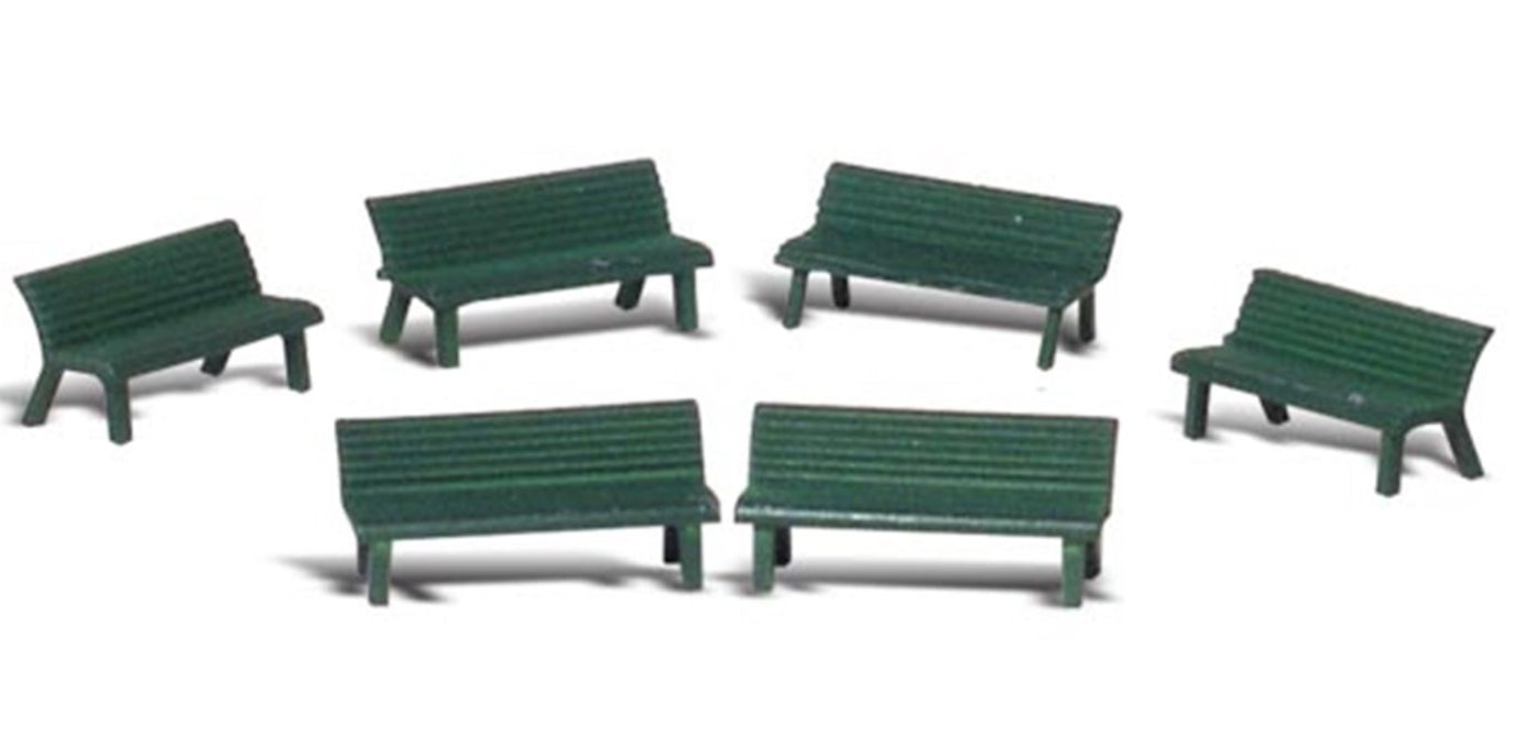 Woodland Scenics - O Gauge Park Benches