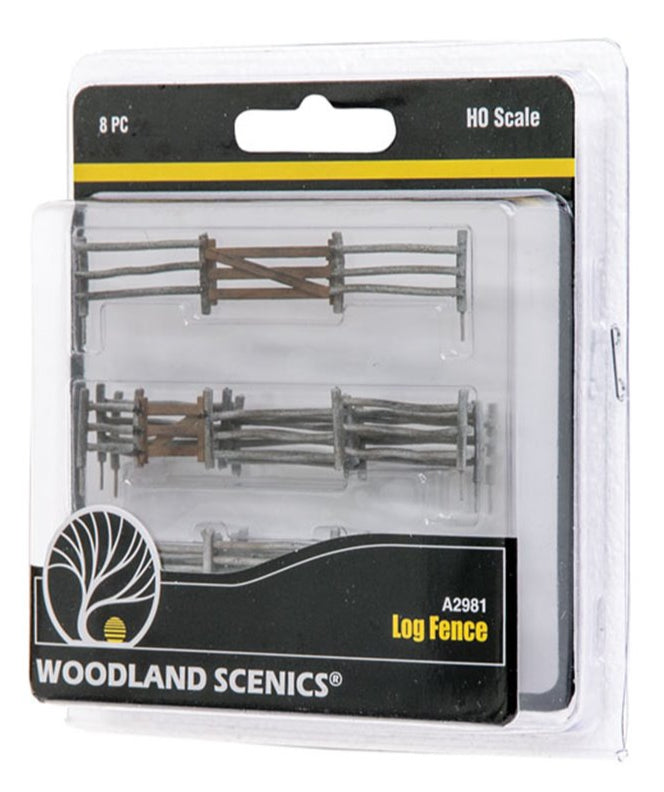A2981 OO/HO Split Rail Fence