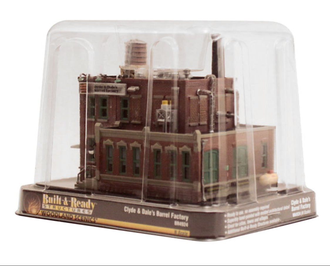 Woodland Scenics - N Gauge Buildings - Clyde & Dales Barrel Factory