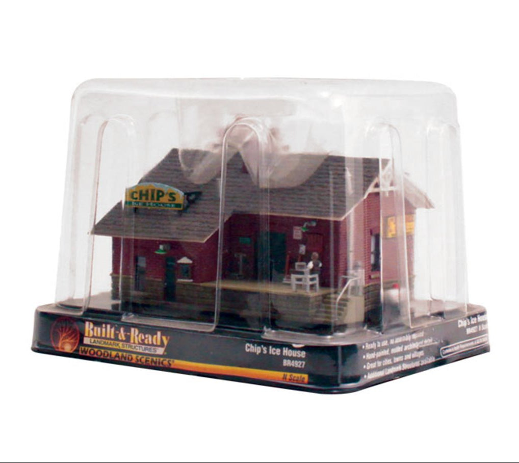 Woodland Scenics - N Gauge Buildings - Chip's Ice House