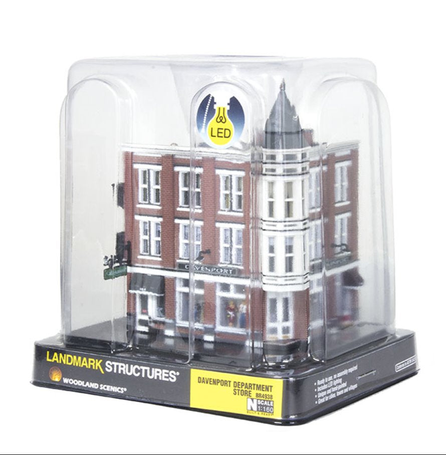BR4938 Woodland Scenics - N Gauge Buildings - Davenport Department Store