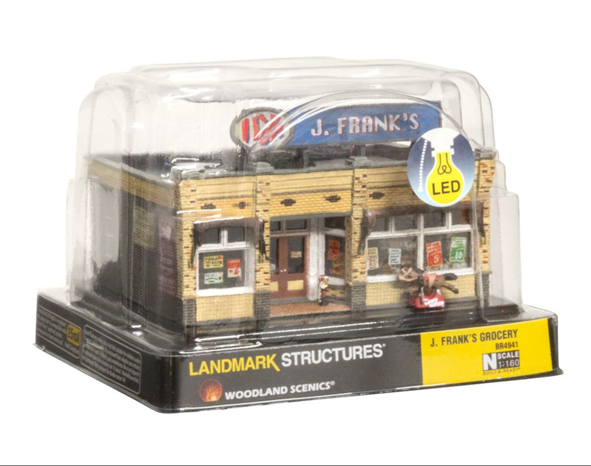 BR4941 Woodland Scenics - N Gauge Buildings - N J. Frank's Grocery