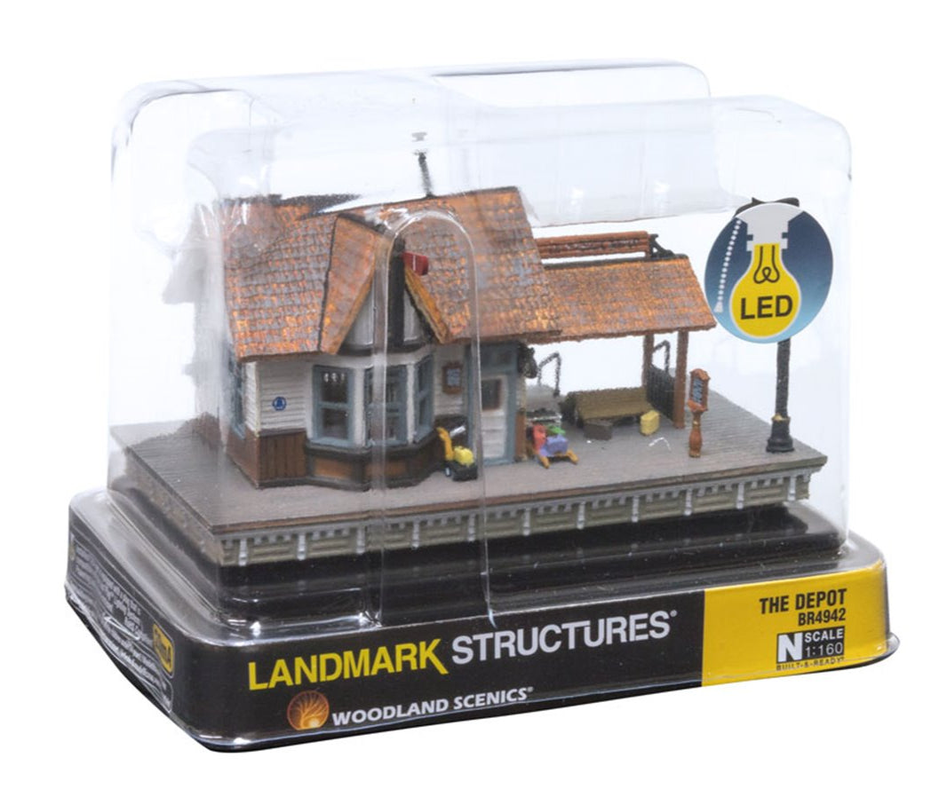 BR4942 Woodland Scenics - N Gauge Buildings - The Depot