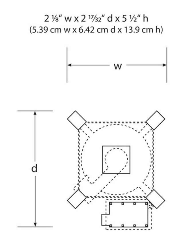 BR4954 Woodland Scenics - N Gauge Buildings - Rustic Water Tower
