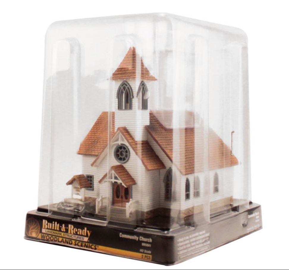 BR5041 Woodland Scenics - HO Scale Buildings - Community Church