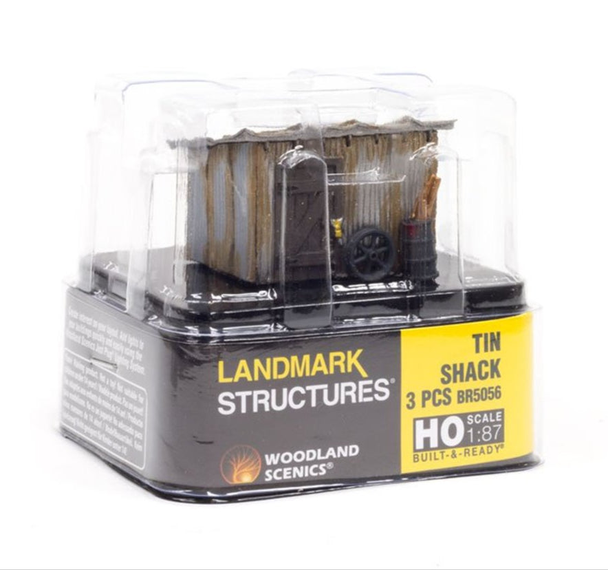 BR5056 Woodland Scenics - HO Scale Buildings - Tin Shack