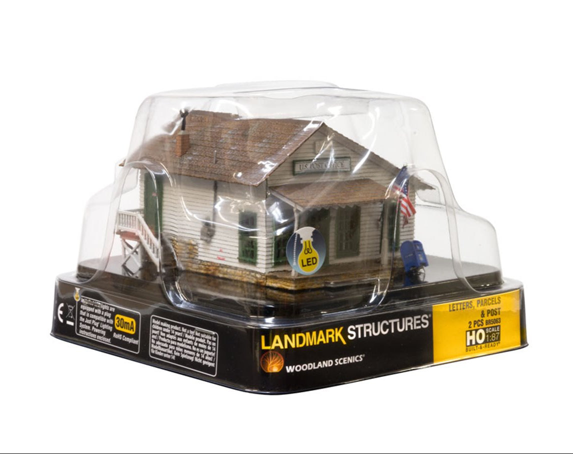 BR5063 Woodland Scenics - HO Scale Buildings - Post Office