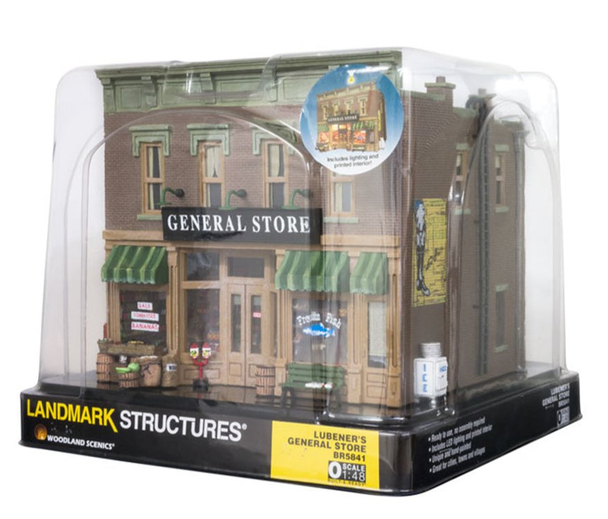 BR5841 Woodland Scenics - O Gauge Buildings - Lubener's General Store