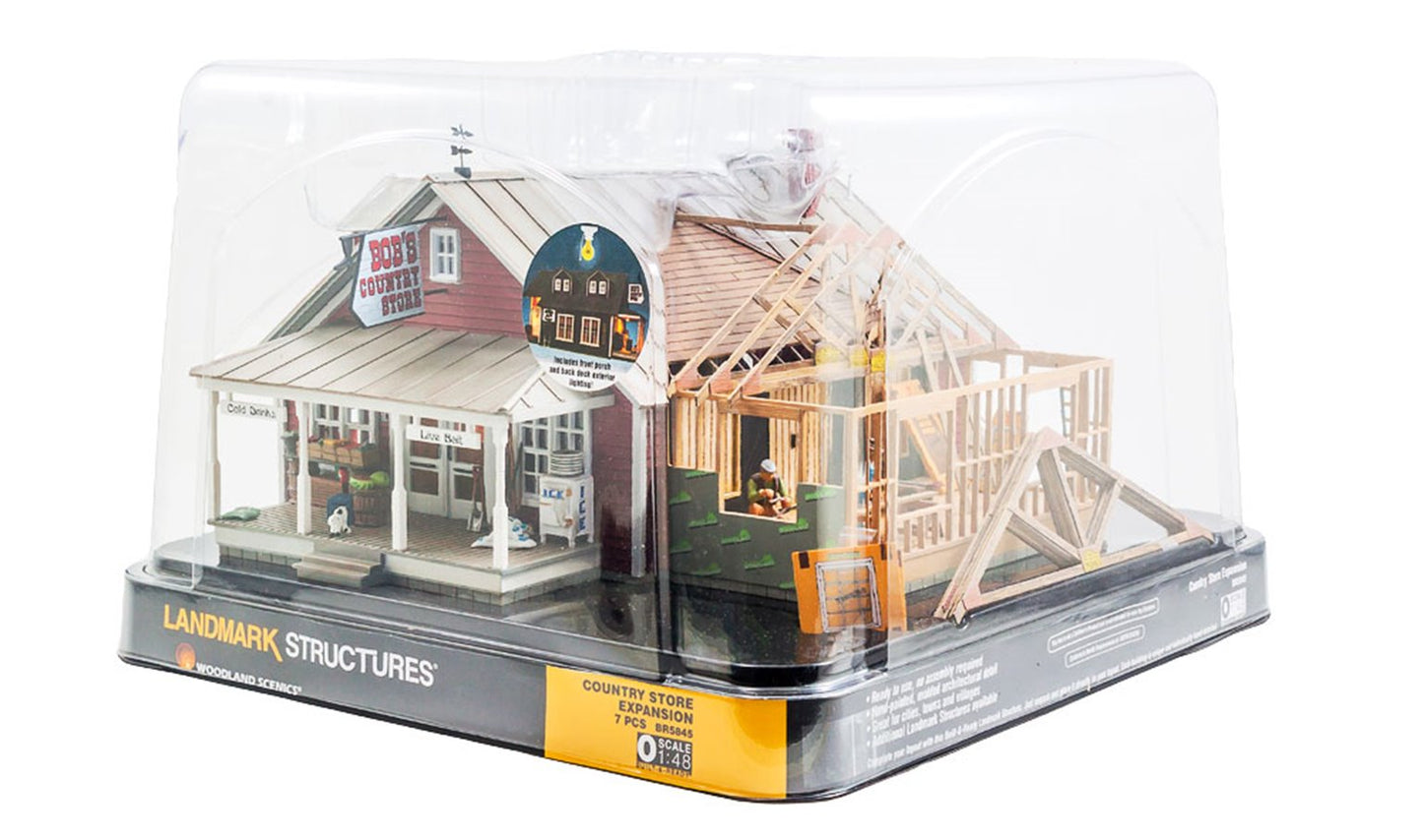 BR5845 Woodland Scenics - O Gauge Buildings - Country Store Expansion