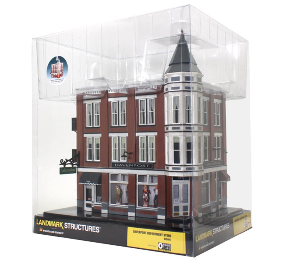 BR5847 Woodland Scenics - O Gauge Buildings - Davenport Department Store
