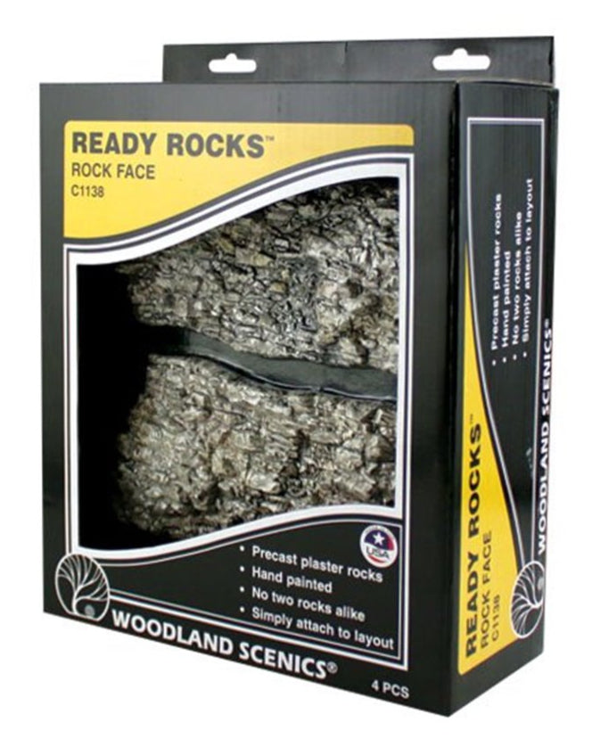 C1138 Rock Face Ready Rocks - 4 Pieces