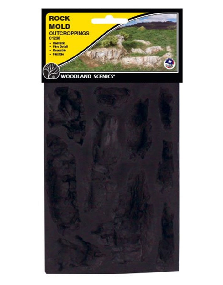 Rock Mould - Outcroppings (5 x 7 inches)