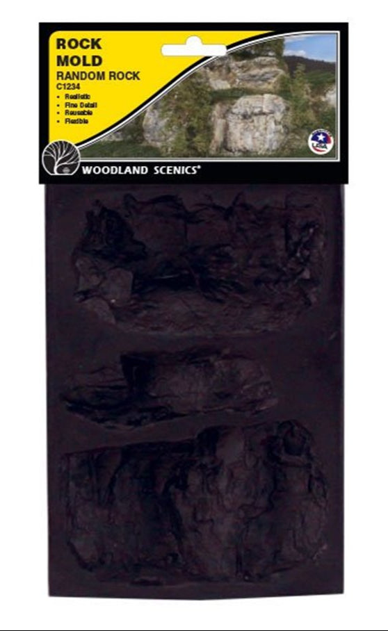 Rock Mould - Random Rocks (5 x 7 inches)