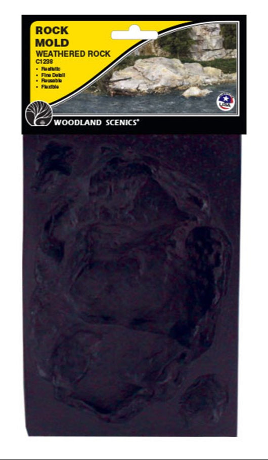 Rock Mould - Weathered Rock (5 x 7 inches)