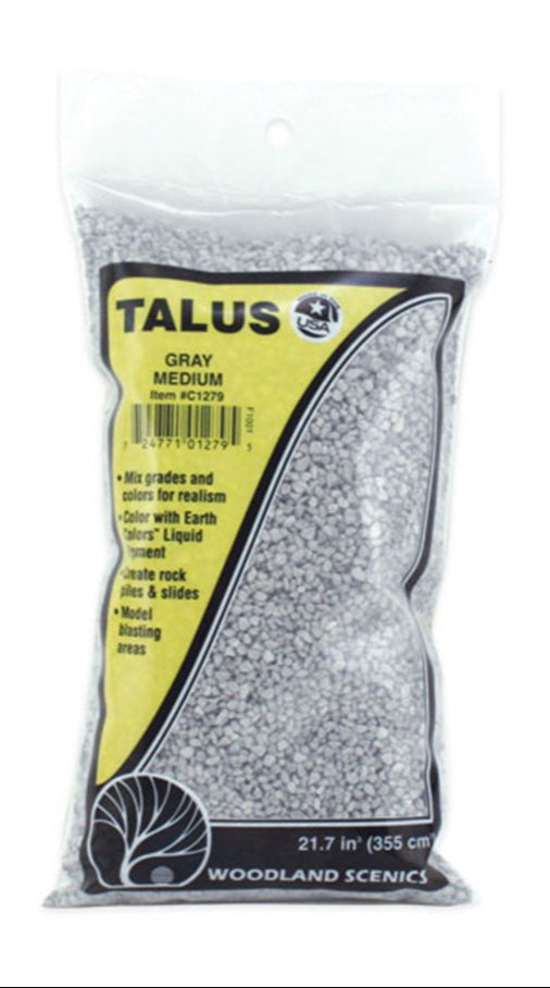 C1279 Rock Debris - Medium Grey Packet