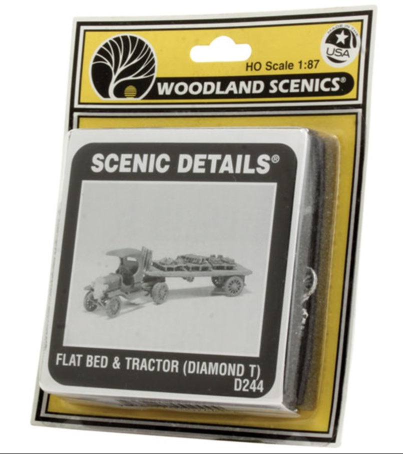 D244 Flatbed & Tractor (Diamond T) HO/OO