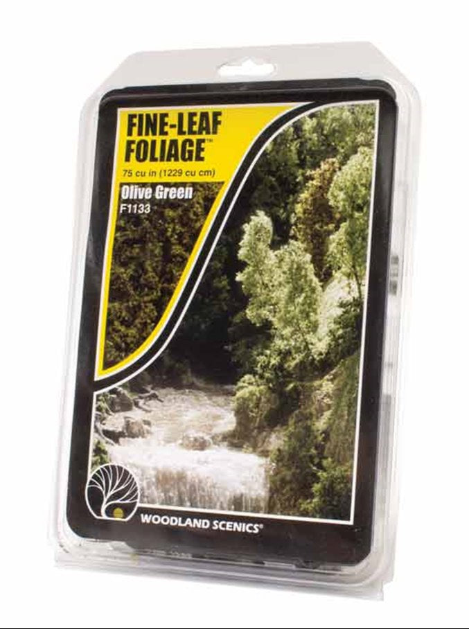 F1133 Olive Green Fine Leaf Foliage