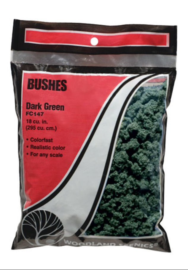 FC147 Dark Green Bushes (Bag)