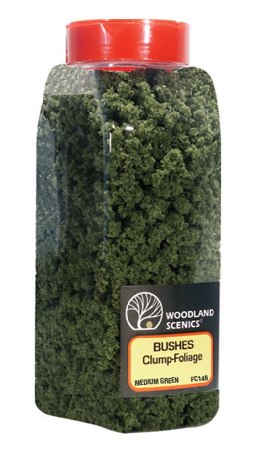 FC1646 Medium Green Bushes