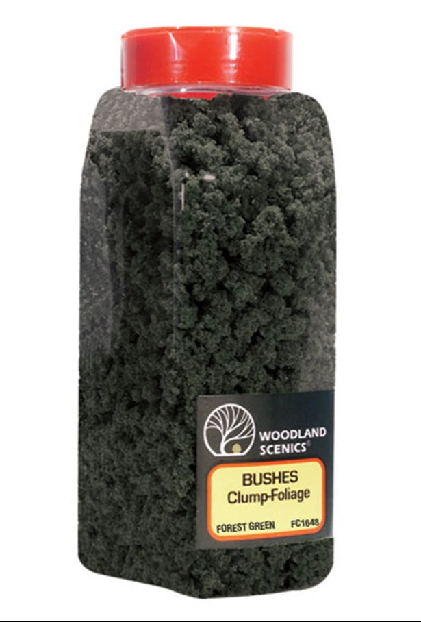 FC1648 Forest Green Bushes