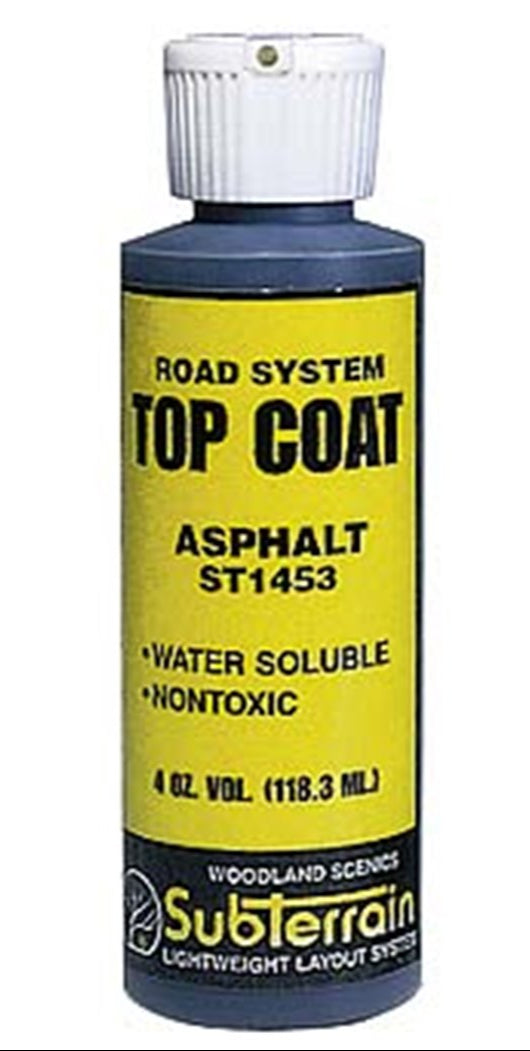 Top Coat Asphalt Paving Paint 4 fl oz