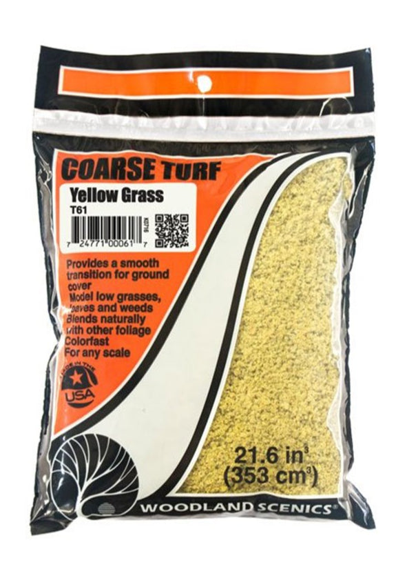 T61 Yellow Grass Coarse Turf (Bag)