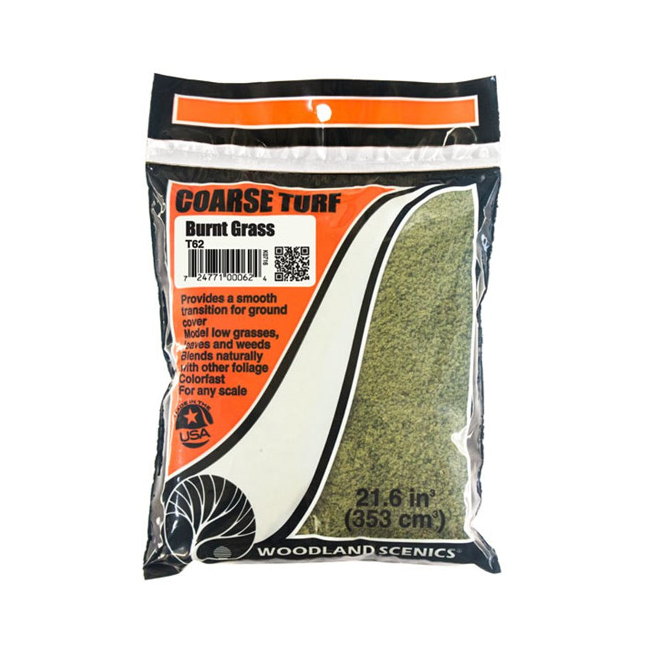 T62 Burnt Grass Coarse Turf (Bag)