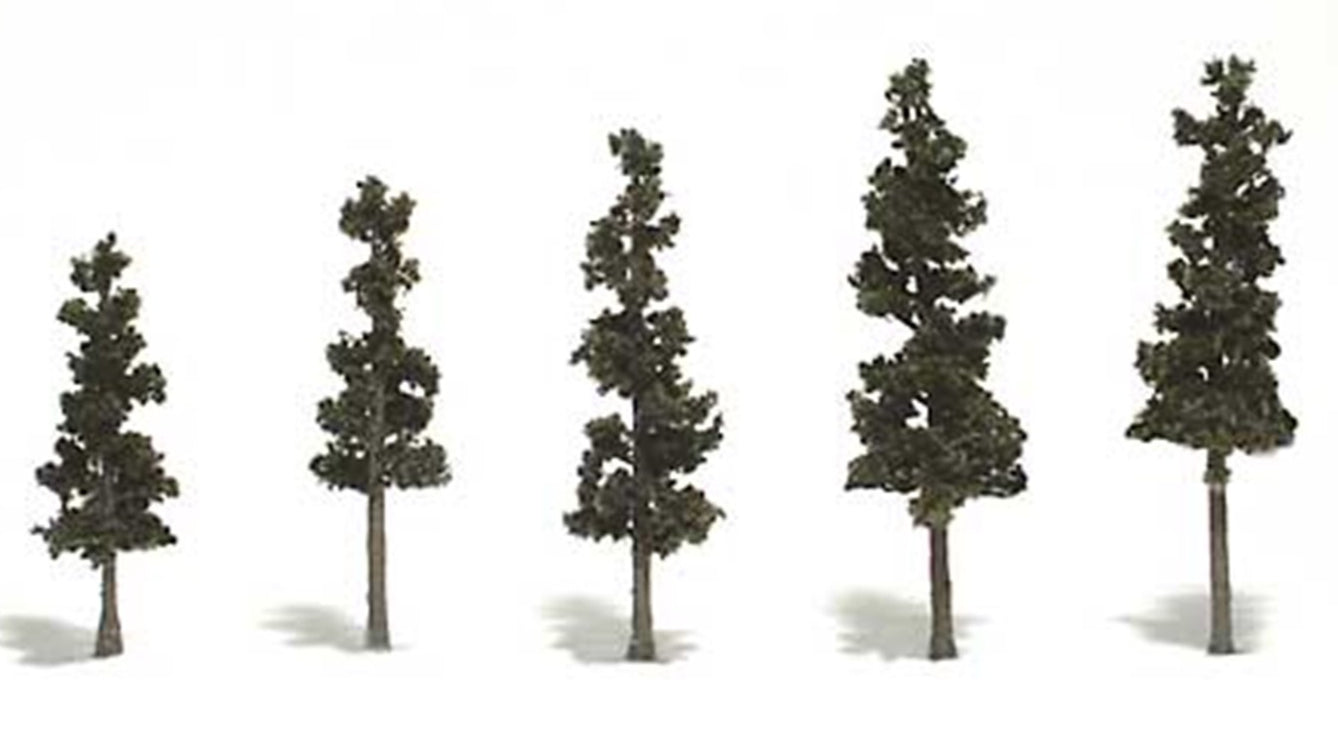 Pine Trees 2 ½ - 4 inch (Pack of 5)