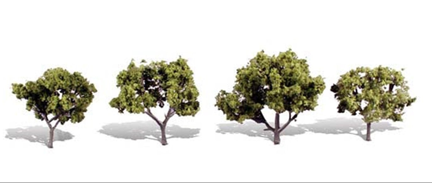 Early Light Trees 2 - 3 inch (Pack of 4)