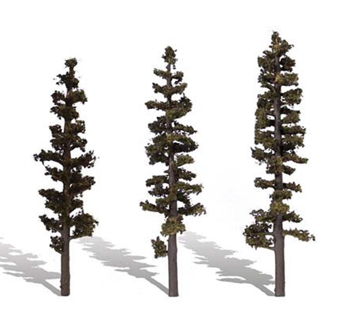 Standing Timber Trees 6 - 7 inch (Pack of 3)