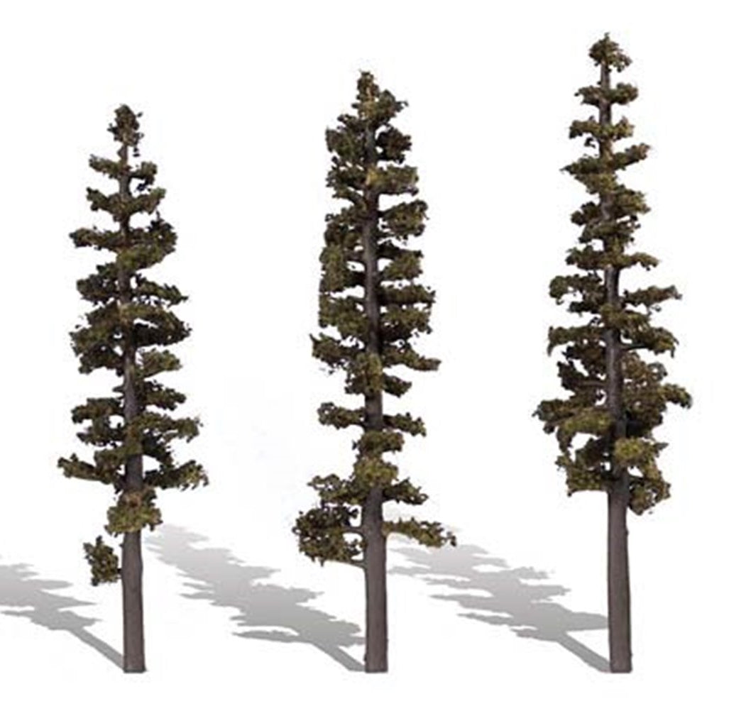 Standing Timber Trees 7 - 8 inch (Pack of 3)