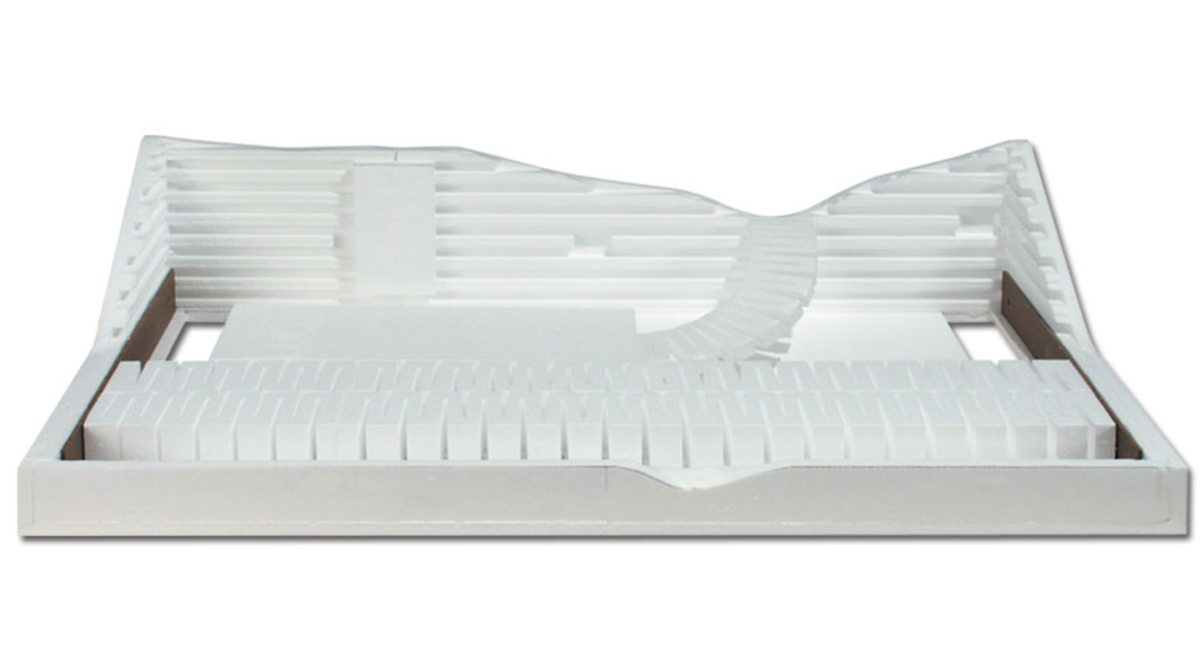 Woodland Scenics WST4801 ST4801 ModURail System Straight Module Stand Rails of Sheffield