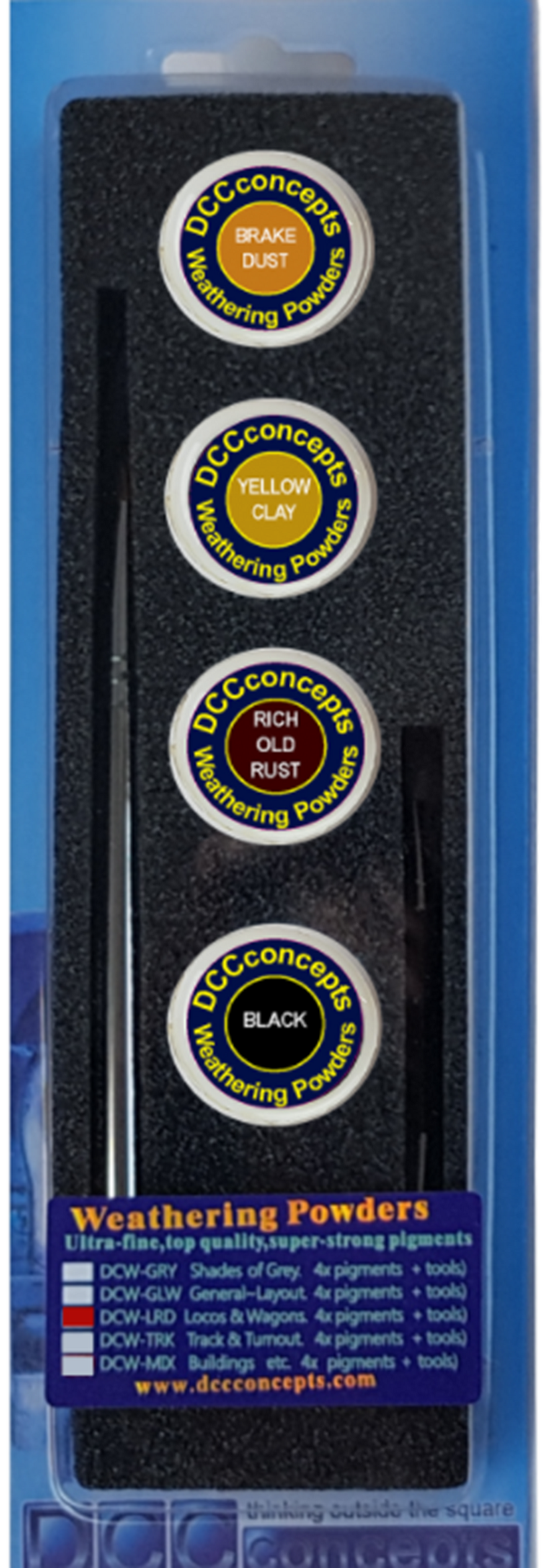 DCW-LRD Weathering Set - Locomotives And Wagons