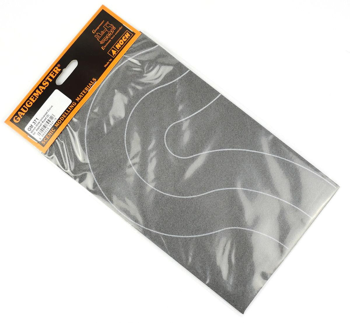 Self Adhesive Tarmac Road Universal Curves OO (80mm) 2pcs