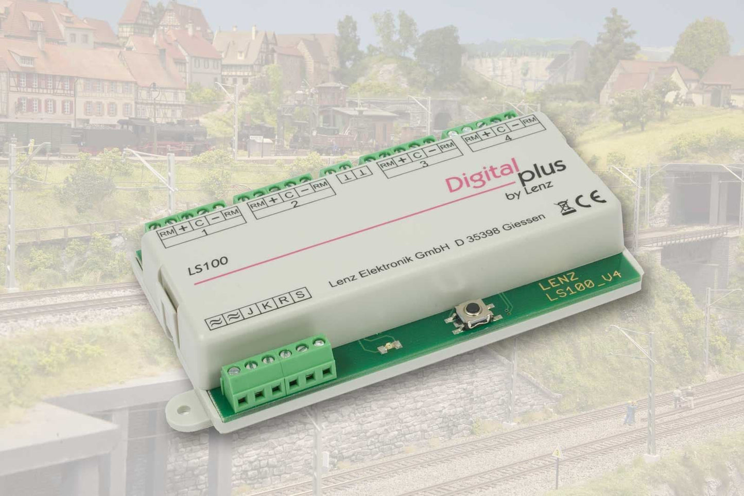 LS101 Accessory decoder for 4 turnouts with feedback
