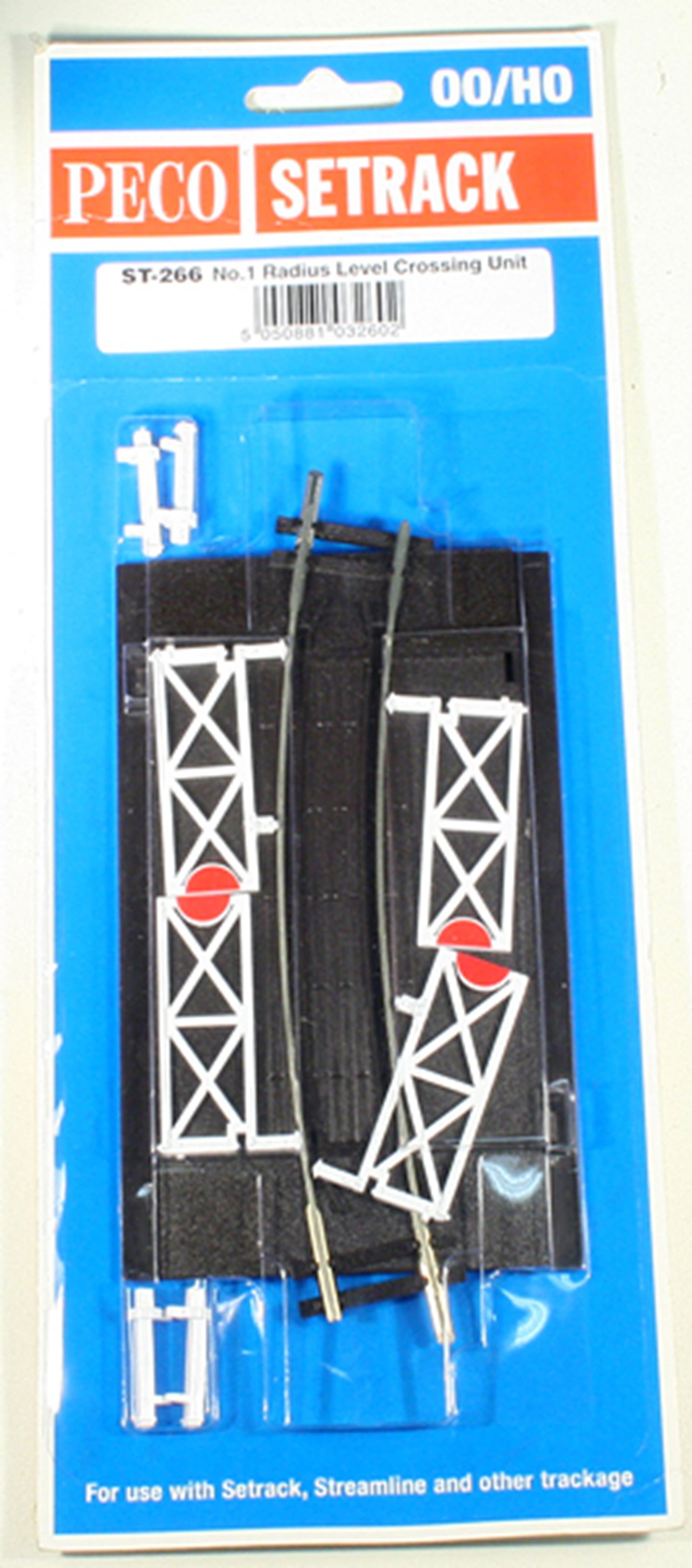 ST266 - Code 100 - Setrack curved level crossing