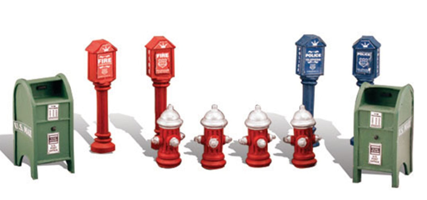 Scenic Accents - Street Items - HO Scale