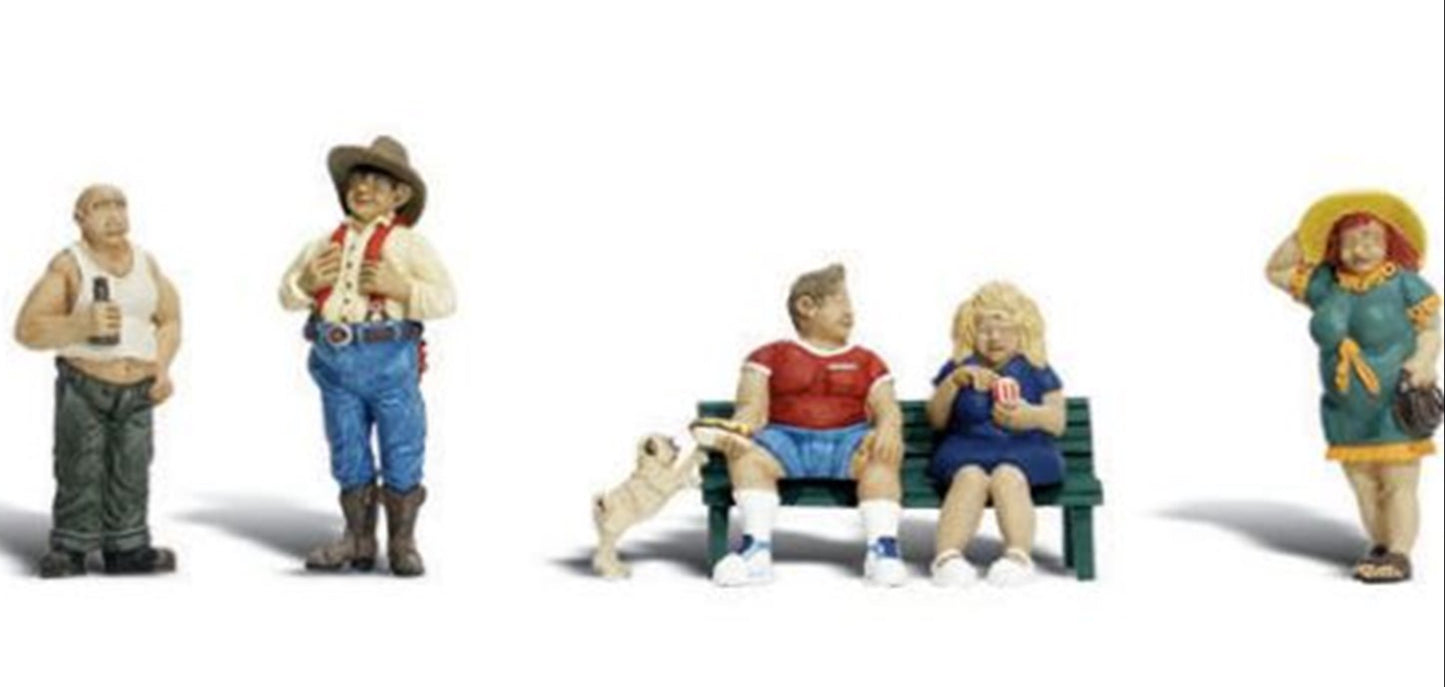 Woodland Scenics WA2130 N Gauge Full Figured Folks