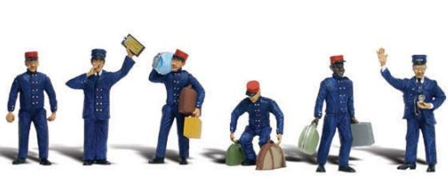 Woodland Scenics WA2131 N Gauge Figures - Train Personnel