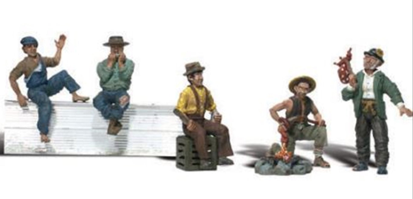 N Gauge Figures - Hobos