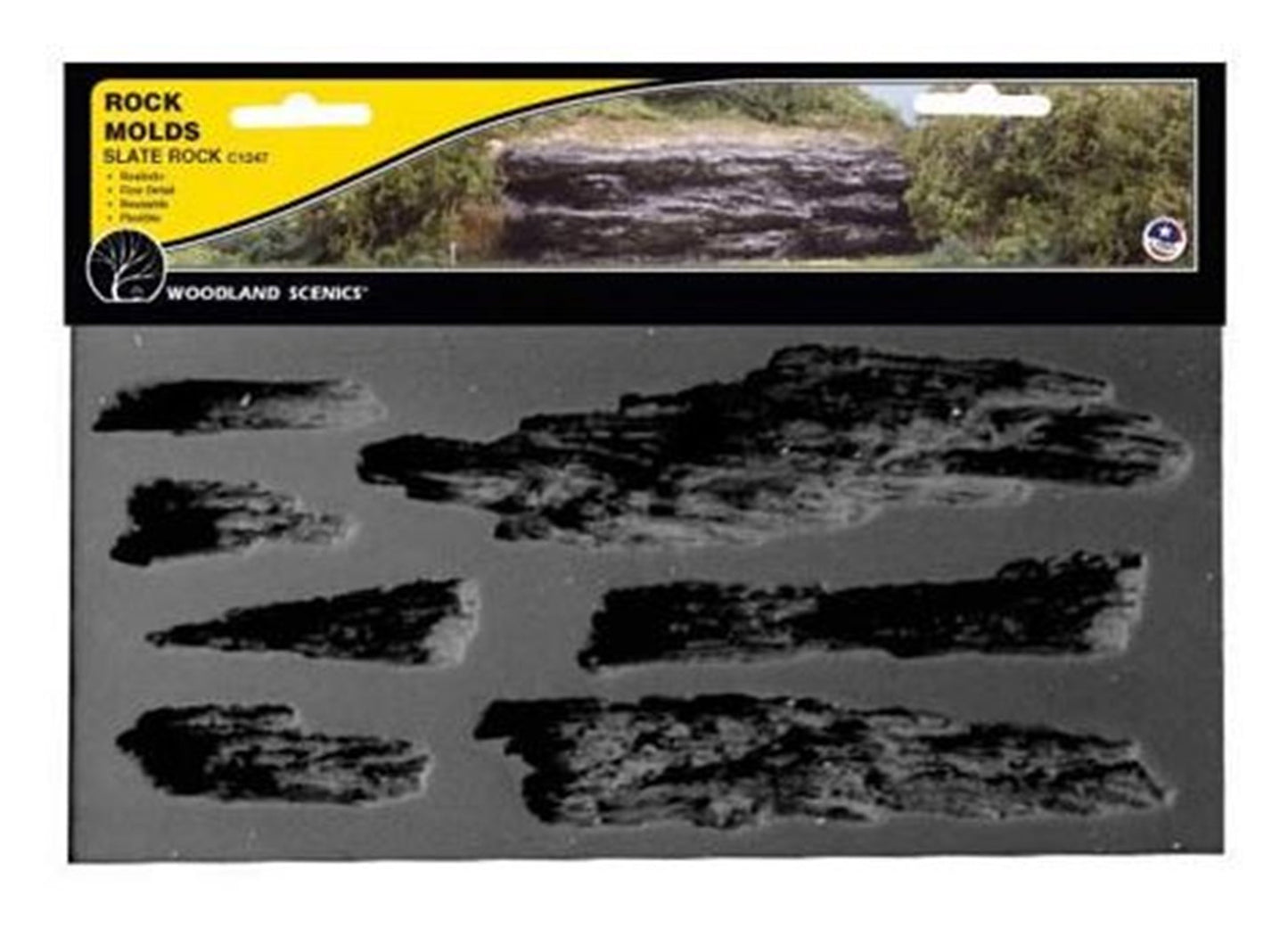 Shelf Rocks Rock Mould