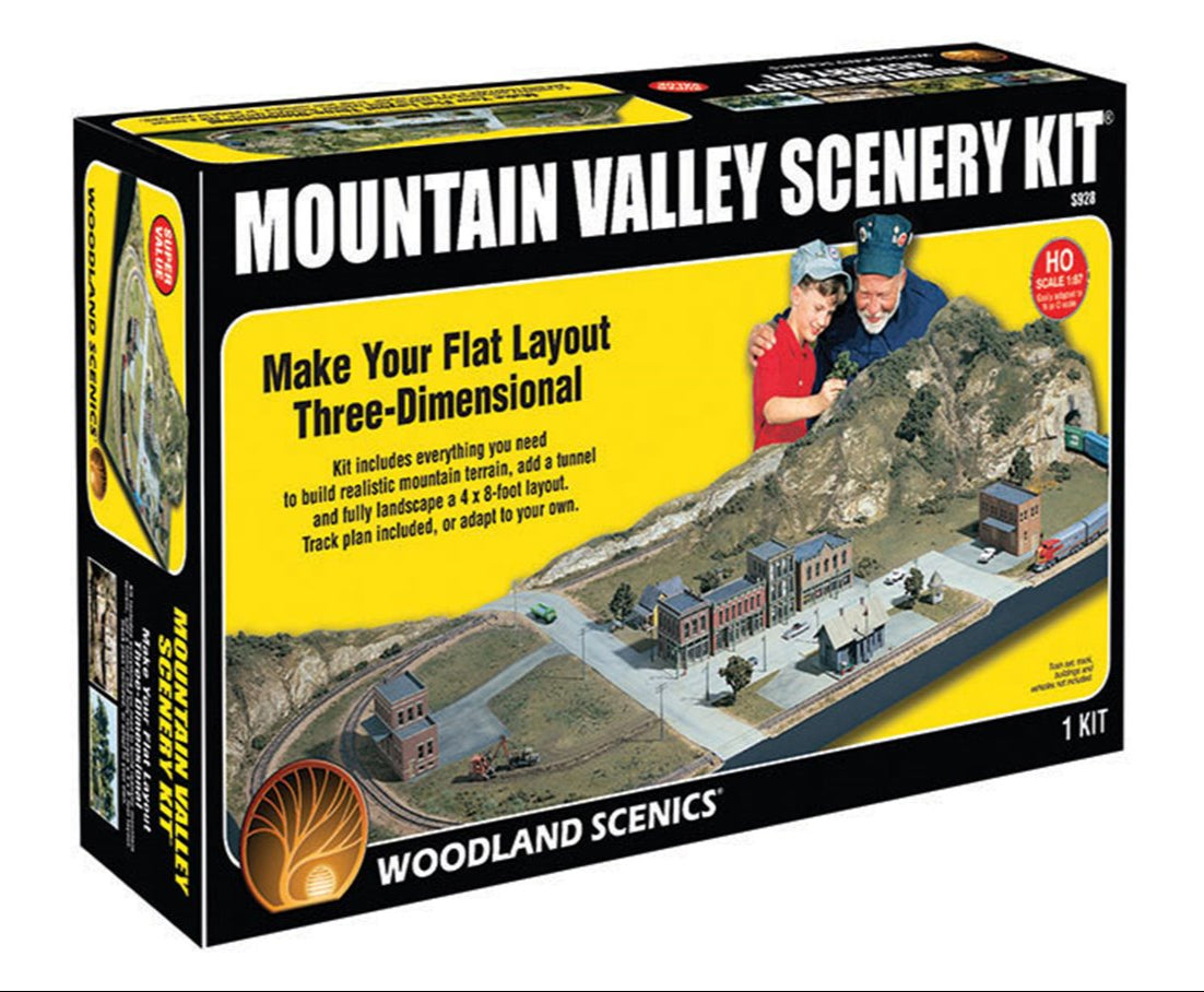 Mountain Valley Scenery Kit - OO/HO, N & O