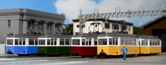 Kato N Gauge "My Tram" Classic Trams