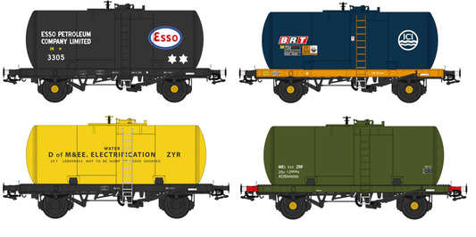 O Scale 35t B Tank Wagons Artwork