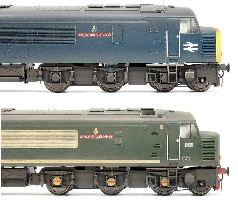 Weathered Rails Newly Weathered Class 45s – Rails
